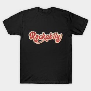 Rockabilly Distressed Logo T-Shirt